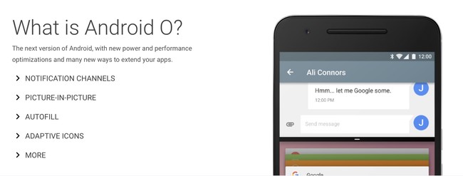 Android O Novedades