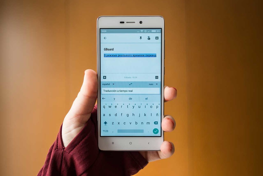 Gboard para Android, traducción