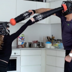 Become the master of the ring with this extendable boxing glove