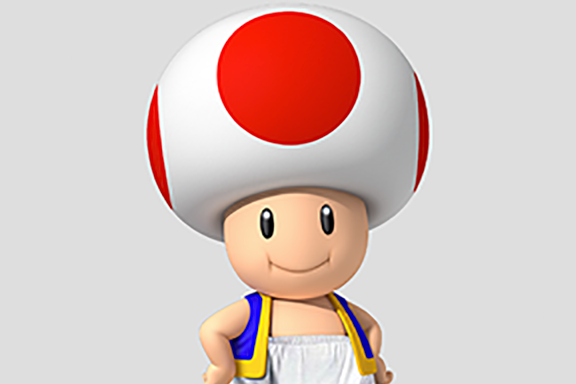 A really good picture of Toad.