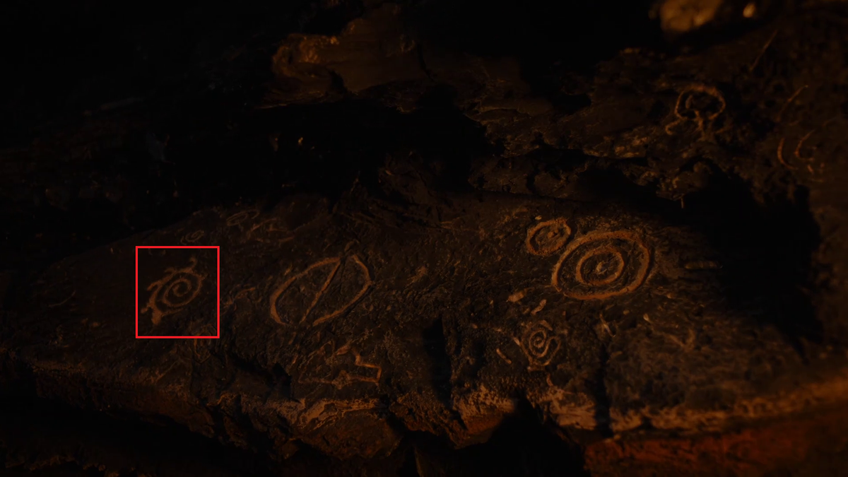 The symbol on the left seen in the latest 'Game of Thrones' episode looks awfully familiar.