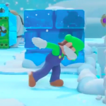 Luigi, a.k.a. the badass of the Mario Bros, dabs on his enemies before blowing them up