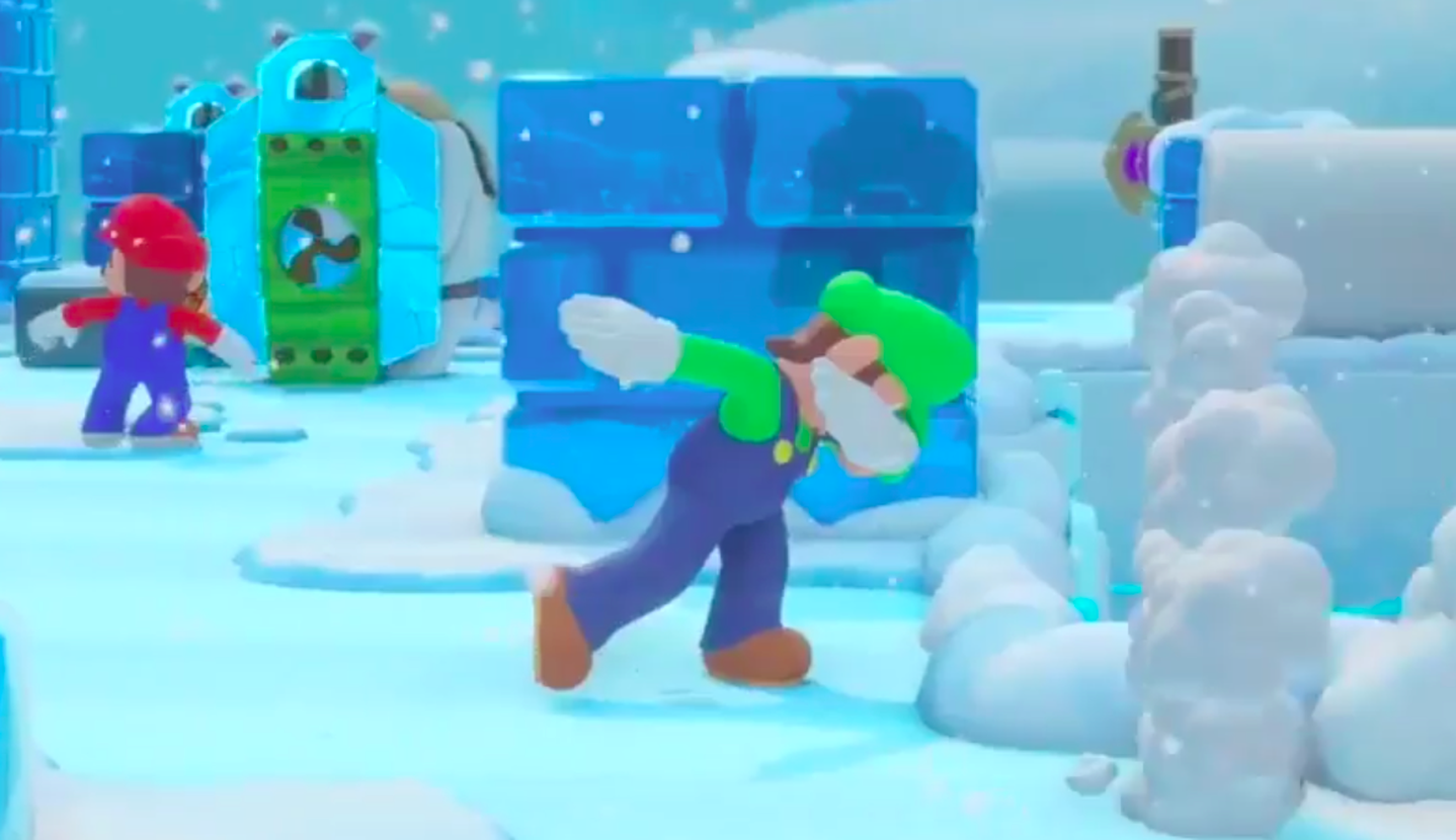In the brand new tactical combat game Mario + Rabbids Kingdom Battle, Luigi will occasionally...