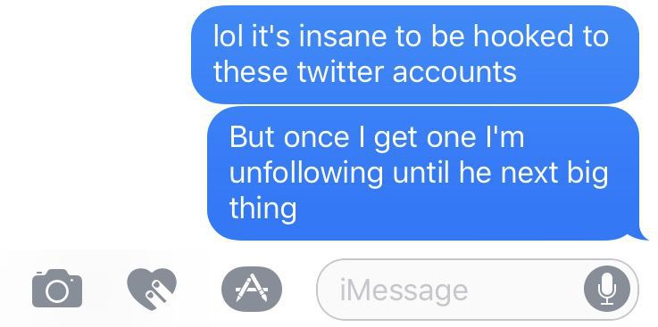 A conversation I had with a friend about following Twitter accounts that'll tell you when and where to pre-order an SNES as soon as they're available.