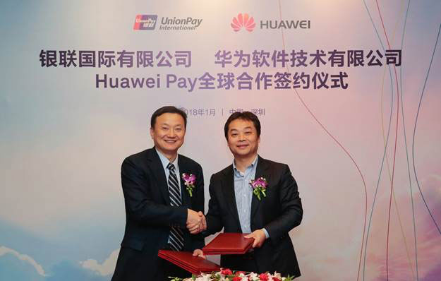 Huawei Pay Acuerdo