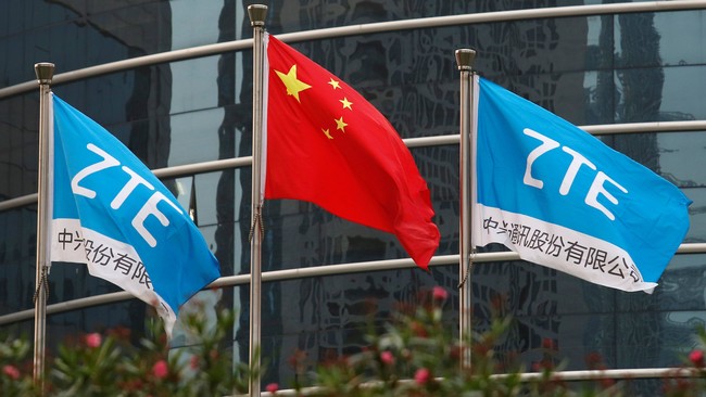 Zte China Flag