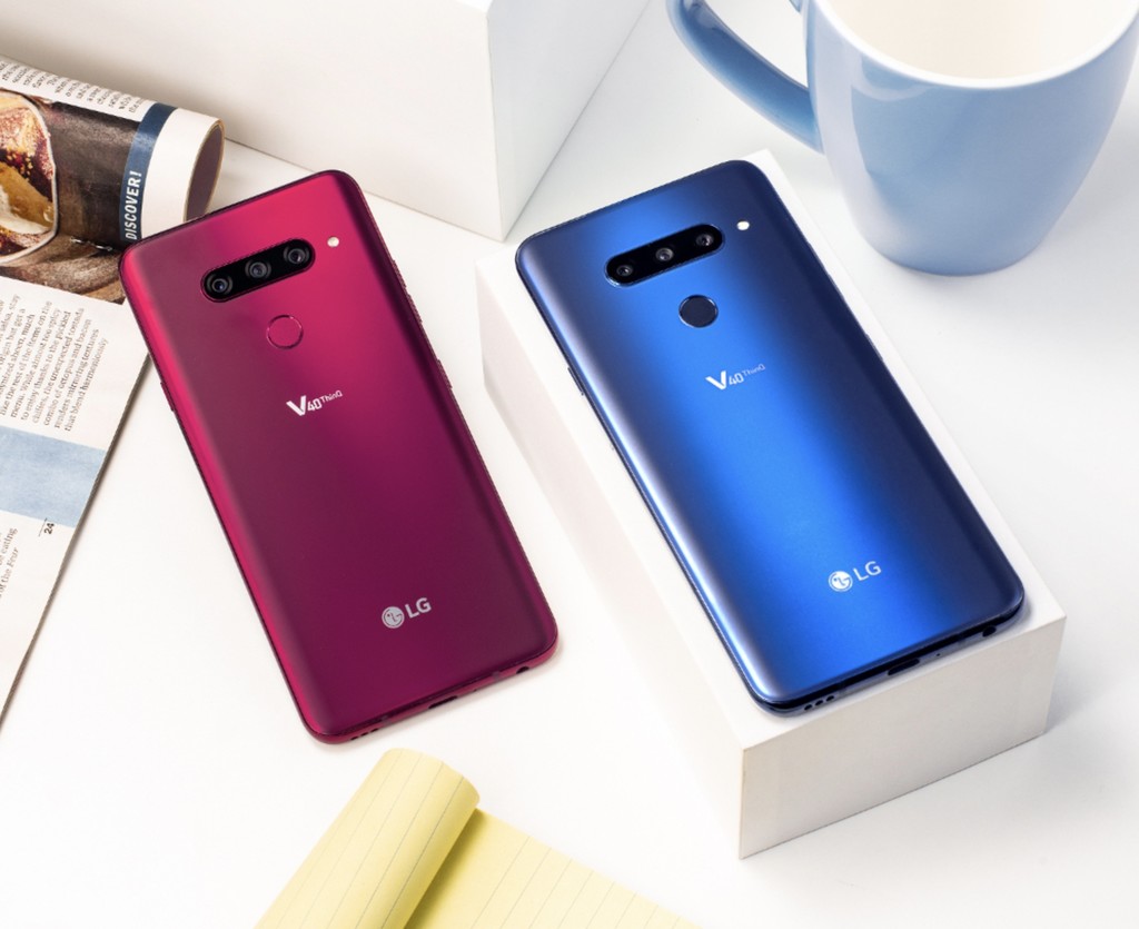 LG V40 ThinQ, las cinco cámaras en un smartphone ya son una realidad