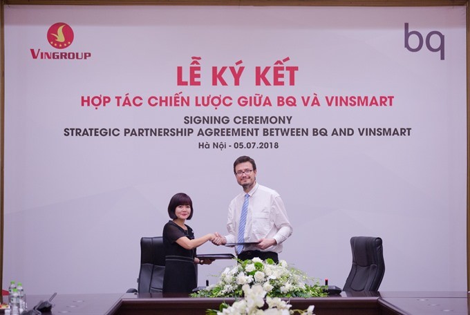 BQ vende el 51% de su capital a Vingroup, fabricante vietnamita de móviles