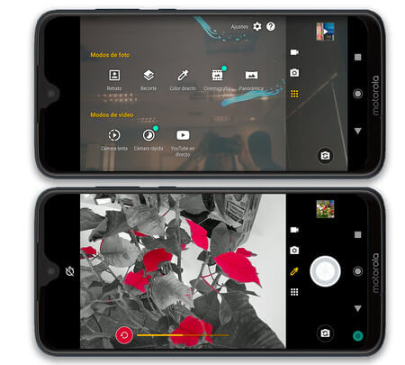 Moto G7 Plus App Camara